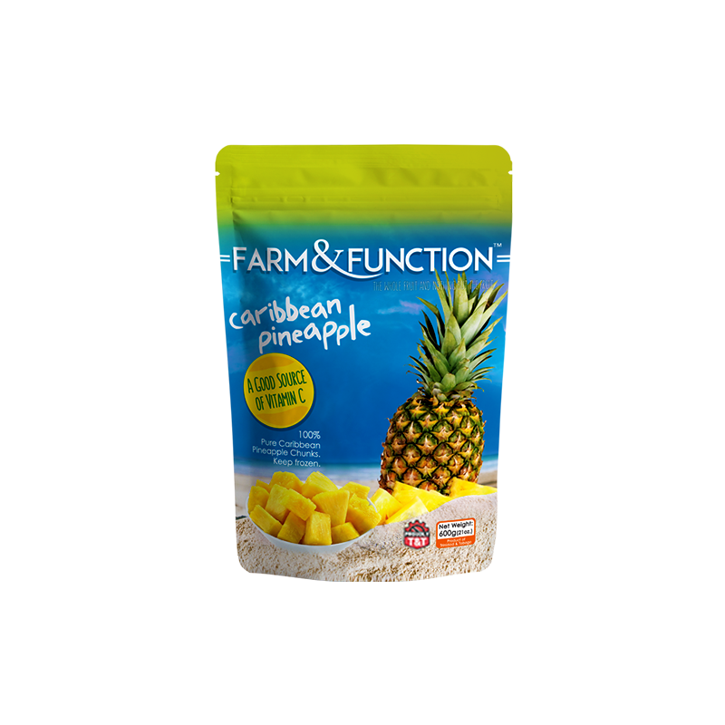 Frozen Pineapple per case