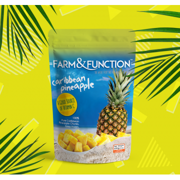 Frozen Pineapple per case