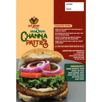Channa Patties - Vegan 2