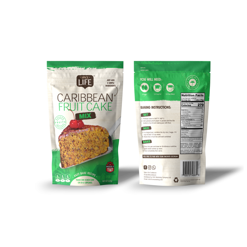 Caribbean Fruit Cake Mix