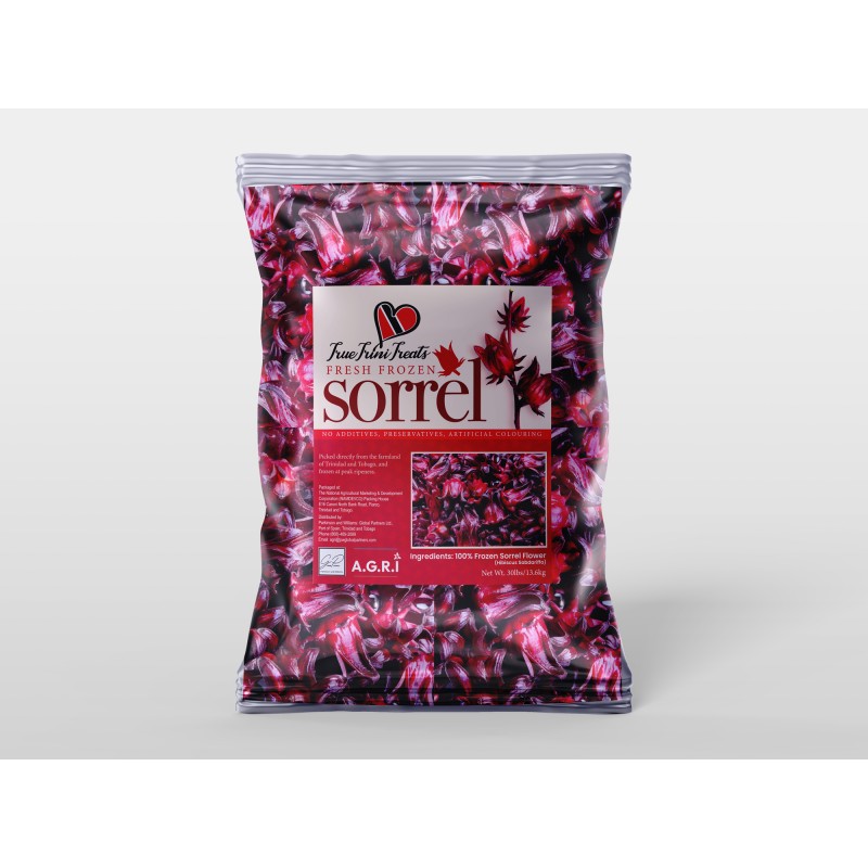 Sorrel - Peeled & Frozen 1/2lb packs