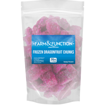 Frozen Dragon fruit Cubes...