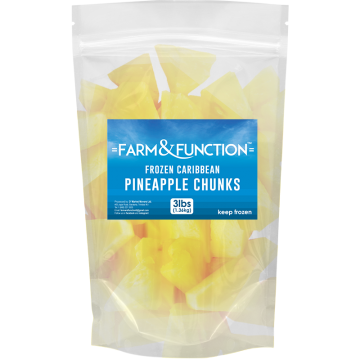 Frozen Pineapple - 3lb Bag