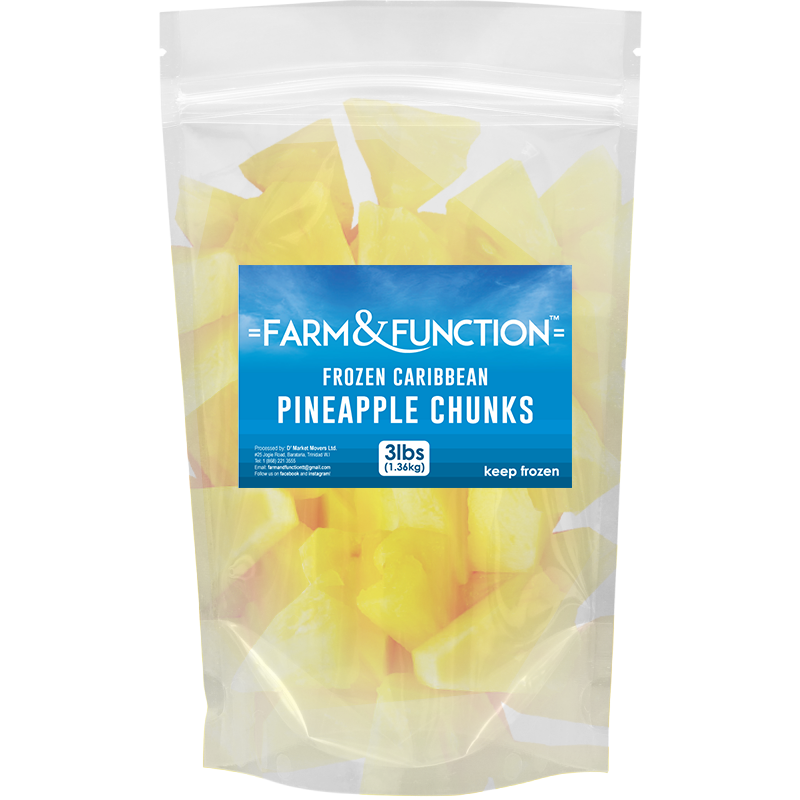 Frozen Pineapple - 3lb Bag