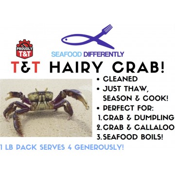 Local Mangrove Crab (Cleaned)