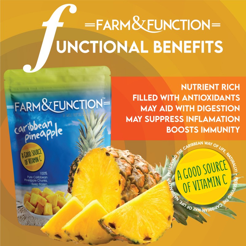 Frozen Pineapple - 600g
