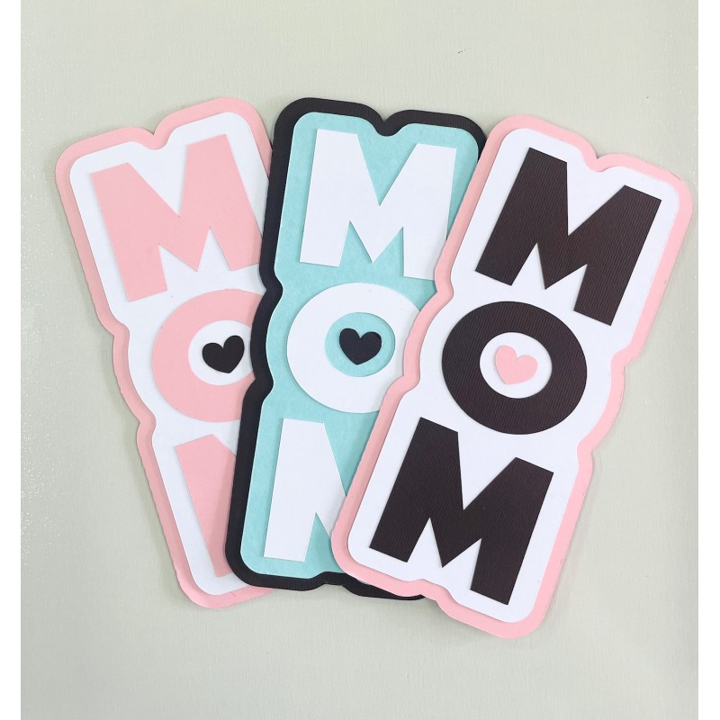 Mother's Day Handcrafted Cards - MOM