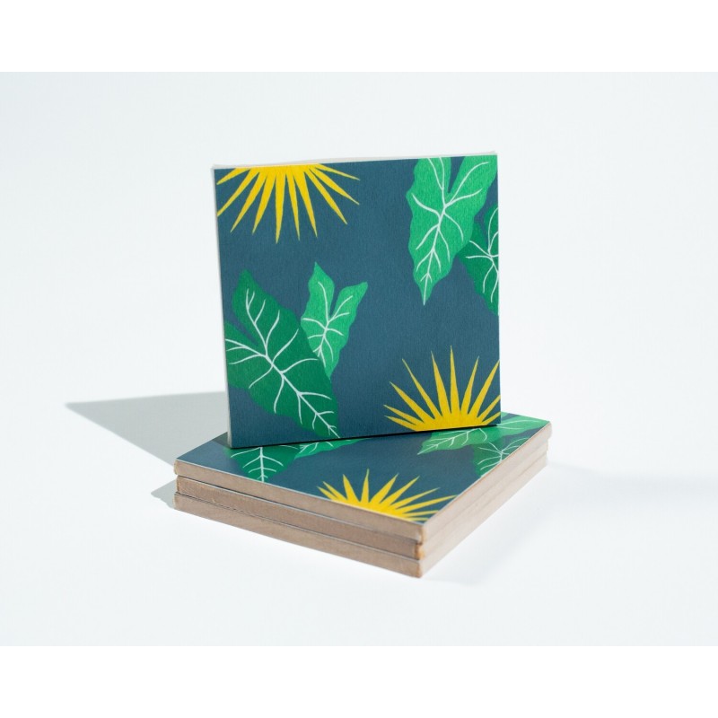 Alocasia Polly Coaster Set