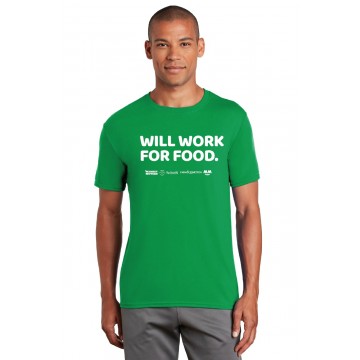 Will Work For Food Tees 2