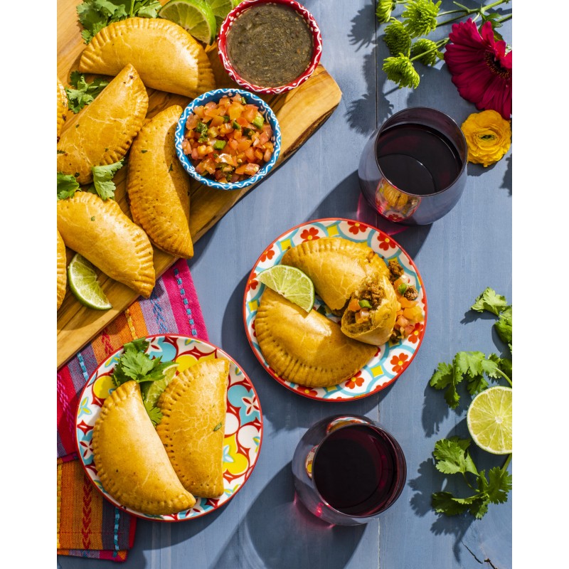 Veggie Empanada x 2 with Side Salad