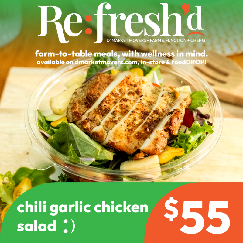 Grilled Chicken Salad - Chili Garlic...