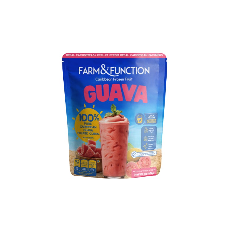 Frozen Guava Cubes per Case (15lbs)