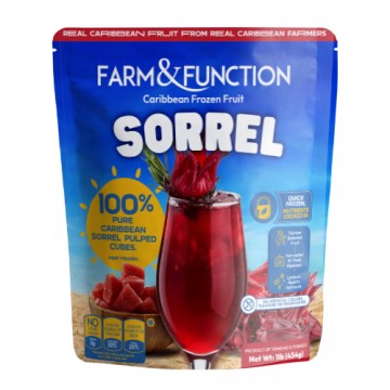 Frozen Spiced Sorrel Cubes...