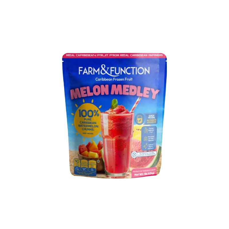 Melon Medley Frozen Fruit Chunks (454g)