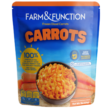 Frozen Diced Carrots (454g)