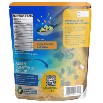 Frozen Pumpkin Chunks (454g) 2
