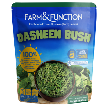 Frozen Dasheen Bush...