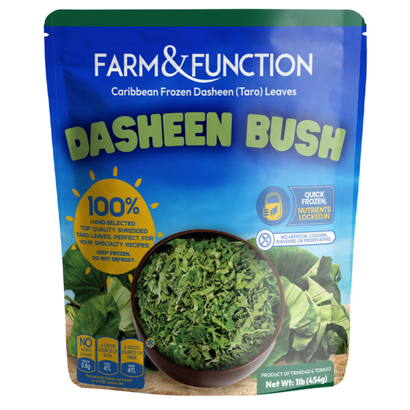 Frozen Dasheen Bush Shredded (454g)