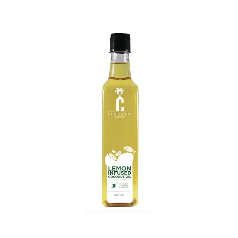 Infused Coconut Oil - Lemon Infused Coconut Oil - Lemon