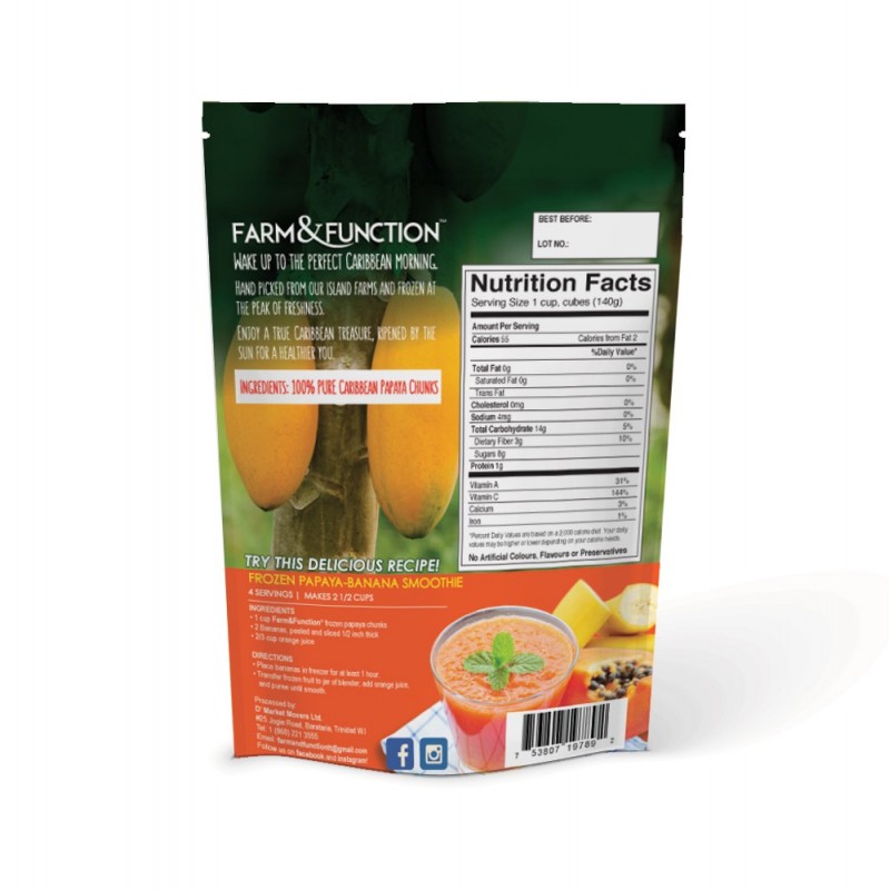 Frozen Papaya